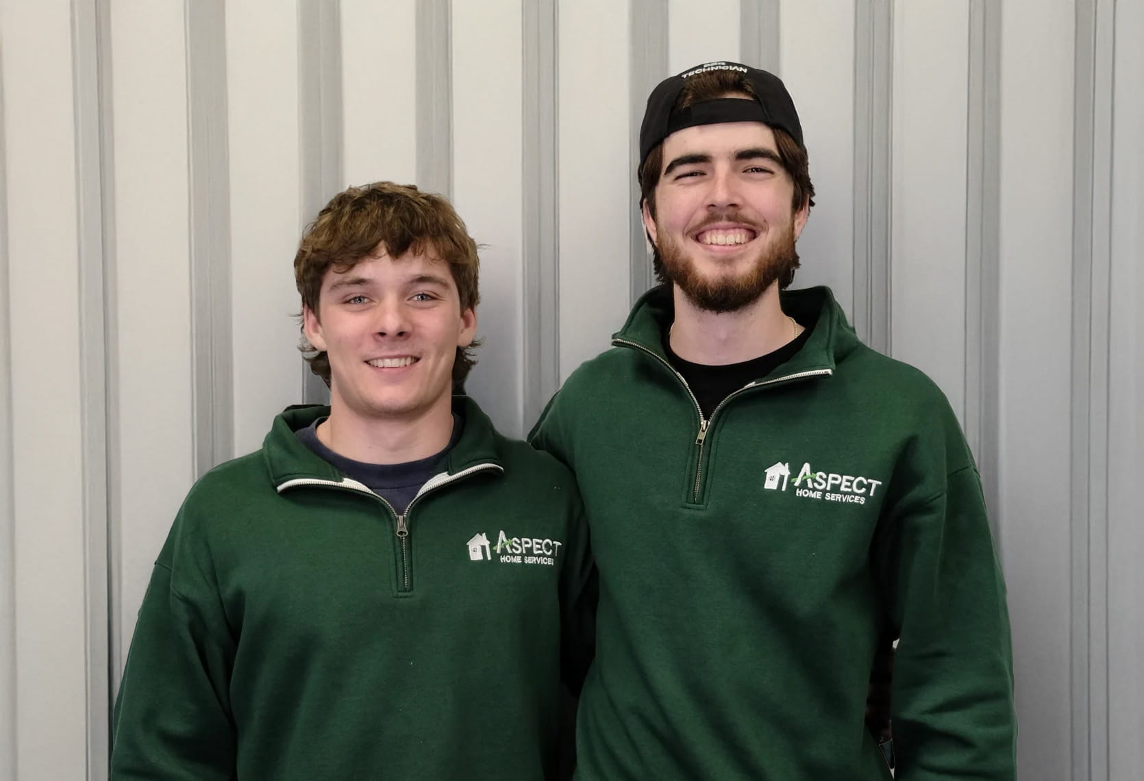 Jacob Shaidle and Aran Giffen, the founders of Aspect BBQ Cleaning